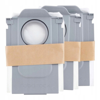 Worki do stacji opróżniającej 2,7L do Roborock Q Revo, Q Revo S, S8 MaxV, Saros 10R, Saros Z70 - 3 sztuki (oryginał)